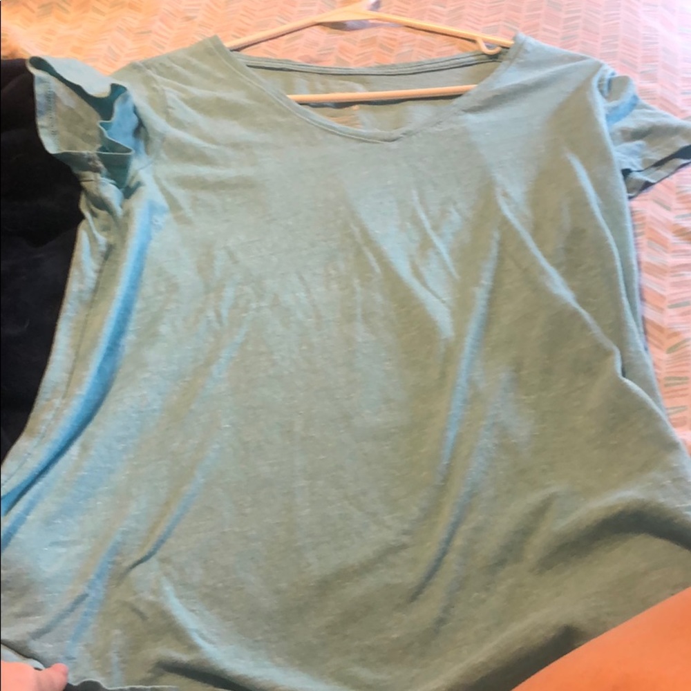 Blue short sleeve